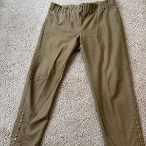 Soft Surroundings Ultimate Pull-On Slim Leg Jeans – Camel/Tan | Size XL (18)